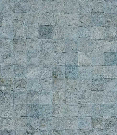 Rock-faced Green Bali stone in shades of green